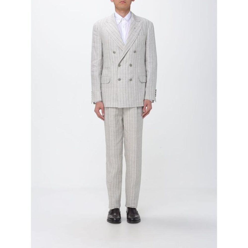 Brunello Cucinelli Suit Men Beige